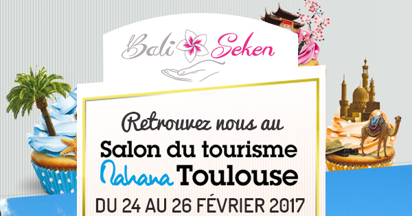 Retrouvez nous au salon du Tourisme Mahana de Toulouse du 24 au 26 février 2017
